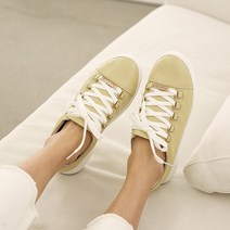 컴포티 가죽 스니커즈 4cm