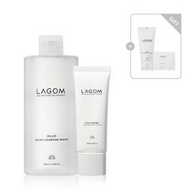 라곰 기초 세트 선젤플러스+클렌징워터+젤투워터 디럭스+코튼패드 30매, 선젤플러스 40mL+클렌징워터 350