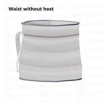 공기압 다리 마사지기 공기 압력 다리 마사지기 혈액 순환 촉진 전신 근육 이완 림프 배수 장치, 10 Waist
