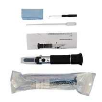 염도계 눈 녹이는 대리점용 염분계 식품 염수 염분 모니터 굴절계 0-28%, 없음, 1.212 refractometer