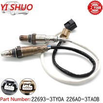 226A0-3TA0B 22693-3TY0A 공기 연료 비율 센서 람다 O2 산소 센서, 한개옵션0, 한개옵션0