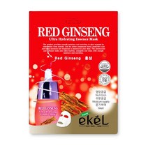 이켈 울트라 하이드레이팅 에센스 마스크팩 홍삼, 1개, 1개