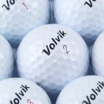 볼빅 화이트 시리즈 A-급 2.3피스 로스트볼 볼빅골프공, 30개