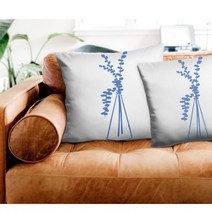 안개꽃장식 화병 보헤미안 보테니컬 차박미니 쿠션커버30x30