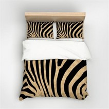 매트리스커버 라지킹침구세트 동물 패턴 얼룩말 호랑이 표범 이불 커버 세트 퀸 킹 사이즈 베개 침구 럭셔리