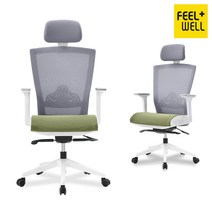 CH9693 코모도 메쉬 헤더형의자 502L 팔걸이조절, 색상:블랙