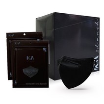 케이에이 투디 KF94 황사방역마스크 50매[블랙 대형]
