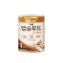 앱솔루트 프리미엄 명작 분유 1단계, 400g, 2개