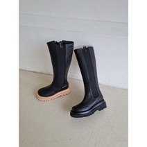 (역삼힐) 워커창 밴딩 롱부츠(6cm)