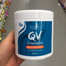 QV Intensive Moisturiser 큐브이 인텐시브 바디 수분크림 450gx2팩, 1개, 450g