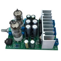 앰프 HIFI 6J1 진공관 앰프 헤드폰 LM1875T 전력 증폭기 보드 30W 프리앰프 바일 버퍼 Diy 키트, 하나, 초록