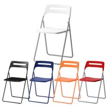 이케아 NISSE 니세 접이식 의자/식탁/책상/간이/캠핑/보조의자, 블랙_301.622.08