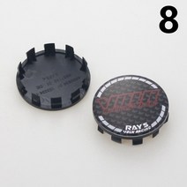 휠자동차 차량용 차량용 커버의 SSR ENKEI VOLK 캡 4개 세트 56.5mm OD 53mm ID 허브 광선 로고 엠블럼 센, 10 8