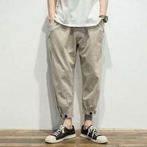 시티라벨 JJ5010 밴딩 루즈핏 조거팬츠 면바지