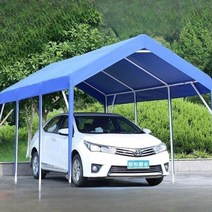 단독주택주차장 차고지 전원주택 간이 주차장 만들기 방풍 캐노피 CP4257, S.길이6m너비4m