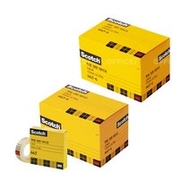 3M 투명양면테이프 리필 12mm 6롤 1BOX