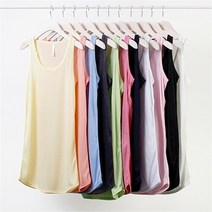 강물처럼 빅사이즈사랑해요 0019RL112 심플 롱 망고 나시 IN (7947571)