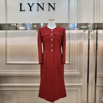린 라운드넥 머메이드 원피스 LGOPKI9800