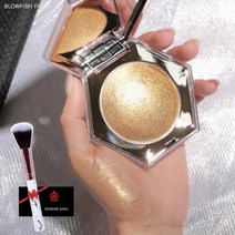 하이라이터크림 펄 하이라이터크림 펄하이라이트 스틱 하이라이터 BLOWFISH FUGU +랜덤 사은품, 5#샴페인 연한 색 금빛