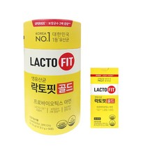 종근당건강 락토핏 생유산균 골드 50포+30포증정용, 5세트