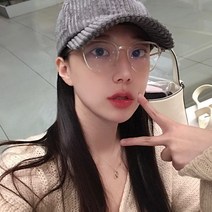 남자 여자 뿔테 안경 블루라이트 차단 빅 오버 안경테 라피던트 마리