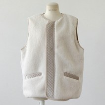 걸스데일리 양털 베스트