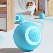 애완동물 자동 움직이는 공 장난감 롤링 스마트 훈련 로봇 롤링볼, 핑크