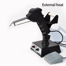 자동 납땜 스테이션 조절 가능한 일정한 온도 전기 인두 풋 페달 스폿 용접, 01 External heat