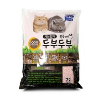 토퍼 두부두부 두부모래 일반입자 복숭아, 10개, 7L