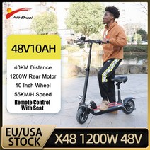 퀵보드85 KM/H 최대 속도 강력한 전기 스쿠터 5600W 듀얼 모터 11 "오프로드 타이어 100KM 성인 유럽, 07 1200W 48V 10A EU US