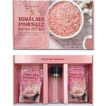 히말라야핑크솔트세트 250gx2+그라인더1 추석 명절선물, (핑크솔트250gx2+그라인더1) 1개