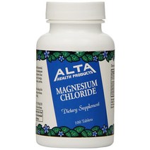 Alta Health 염화마그네슘 2개들이 팩 1 USA 미국, 100 Count (Pack of 1)