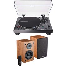 오디오 테크니카 AT-LP120XBT-USB-BK 블루투스 턴테이블 녹스 기어 스피커, 기본