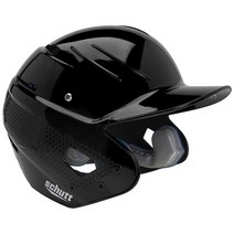 Schutt XR2 야구 타자 헬멧 - 피티드 블랙 미디엄, Medium