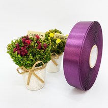 포장 리본 끈 제이제이리본 고밀도주자 10mm 15mm 76컬러 (길이 45M) 공단리본, 포도