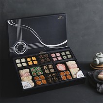 자연맛남 [자연맛남] 양양 수제 전통한과 명품2호 2단 선물세트, 1