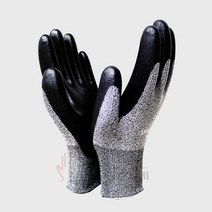 [장갑이네] NBR 스마트터치 파랑 회색 검정코팅 장갑 1켤레, 1개, 파랑-L