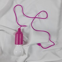 당기는 LED줄조명 테라스조명 미니전구 줄등 핑크