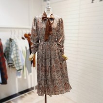 핑크피그 페이즐 리본 플리츠 원피스(PPA22OPS1220)