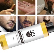 1pcs 30ml 비어드 오일 Mokeru 100% 유기농 비어드 오일 탈모 제품 스프레이 비어드 성장 오일 성장 남성 수염 성장 프로 K5N2|Hair Loss Product, 1개, as photo