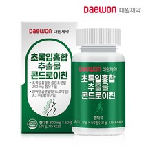 대원제약 초록입홍합추출물 콘드로이친 800mg x 60정, 단품, 단품