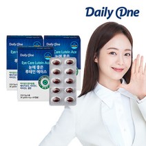 데일리원 눈에 좋은 루테인 에이스 60캡슐 3통 상세설명 참조 없음, 1세트, 단품없음