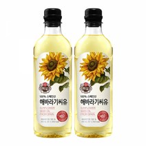 백설 해바라기유, 900ml, 2개