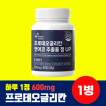 프로테오글리칸 연어코 연골 프리테오글리칸 600mg 프로테오클리칸, 1개(2개월)
