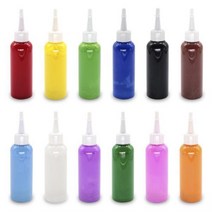 우드락물감 12칼라 스치로폼물감 폼아트 -100ml 스티로폼물감, 상품선택, 밤색