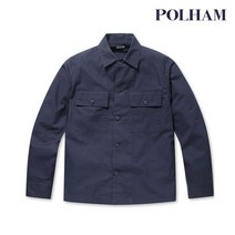 폴햄 남성 코튼 트윌 포켓 셔켓 PHA3WC1043