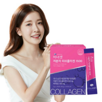 이너셋 저분자 피쉬콜라겐 1500 30p, 60g, 1박스