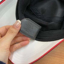 MARKET.MR_ 모자 땀흡수 패드 일자형 10P 블랙 캡모자땀패드 모자땀흡수패드 모자땀패드 땀흡수패드 골프모자땀패드