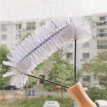 도매팜 1+1 웨이브형 깔끔 청소브러쉬 방충망솔 다용도 선풍기 틈새, 1개+1개, 피치