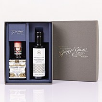 세트 키아로스쿠로 올리브 오일 250ml & 주세페주스티 8년산 큐빅 발사믹 식초 250ml 이탈리아 쥬세페쥬스티